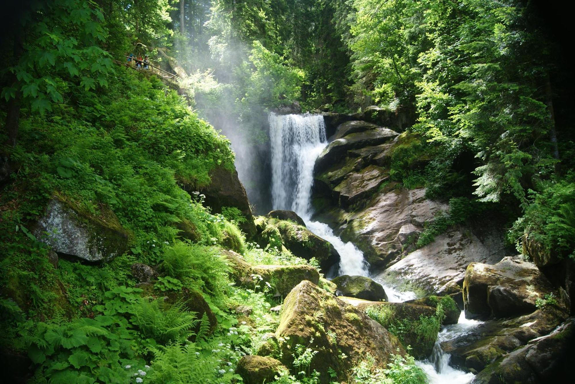 Rita - Atemberaubenden Wasserfaelle Triberg im Schwarzwald Esterno foto